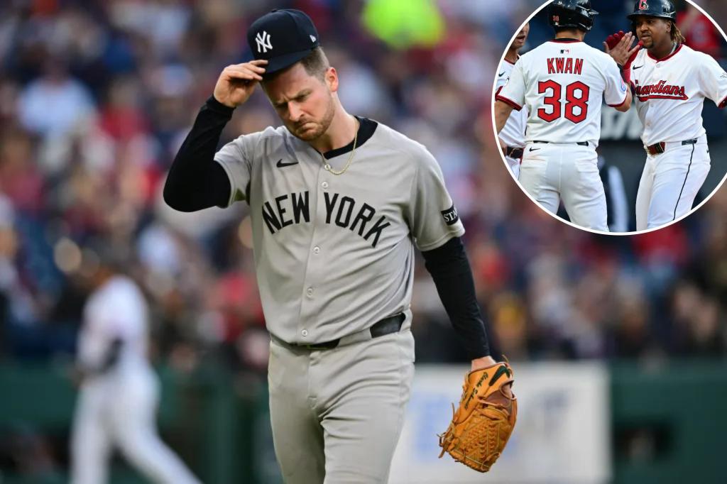 Clarke Schmidt gets knocked around in Yankees' loss to Guardians