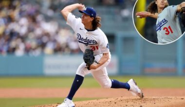 Tyler Glasnow rejoining Dodgers rotation in massive boost