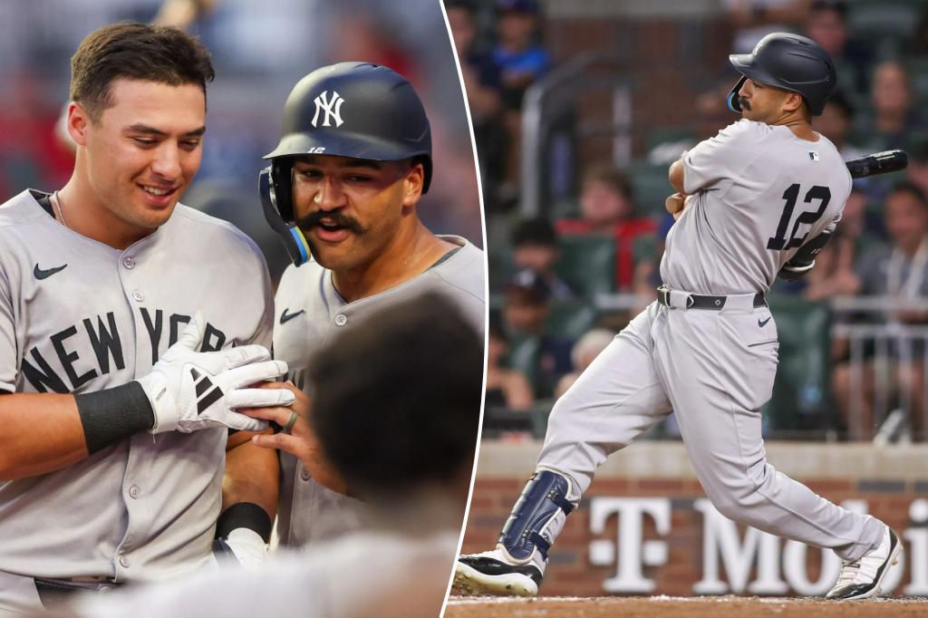 Trent Grisham blasts late grand slam to top Braves in slugfest