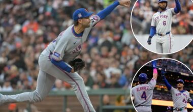 David Peterson's escape act tops Mets over Giants in sixth straight win