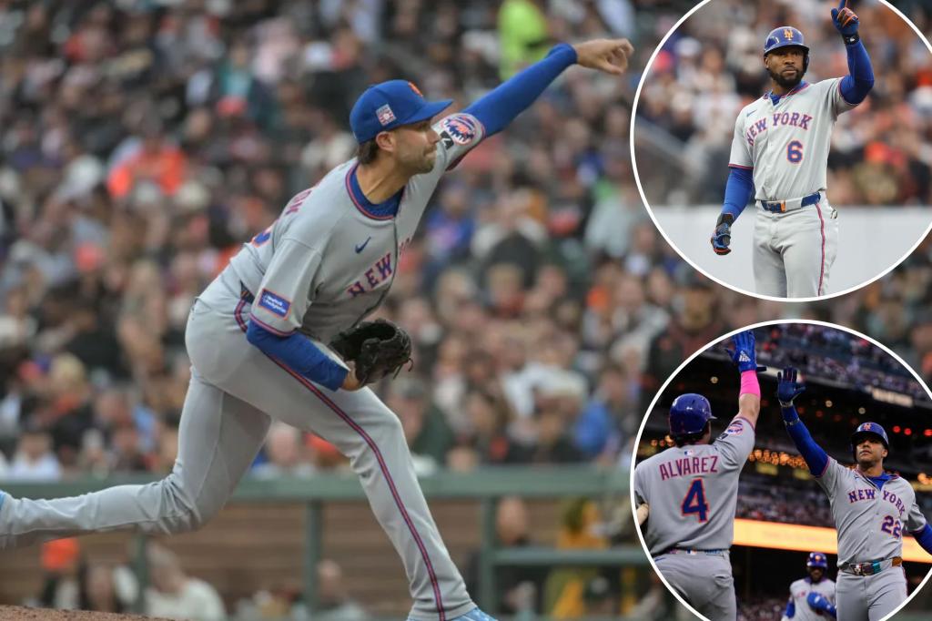 David Peterson's escape act tops Mets over Giants in sixth straight win