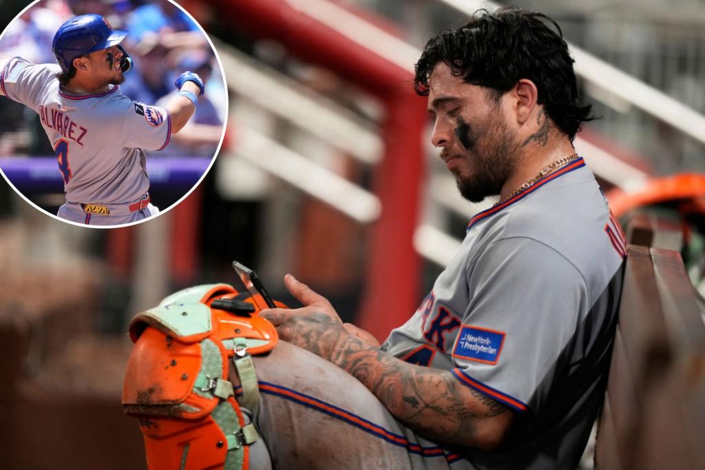 Francisco Alvarez showing flashes as he tries to fix 'new version' of swing