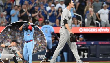 Yankees defense flops in ugly series-losing defeat to Blue Jays