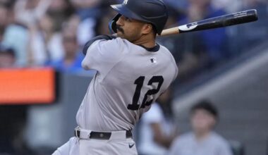 Trent Grisham belts homer in return to Yankees lineup after hamstring issue