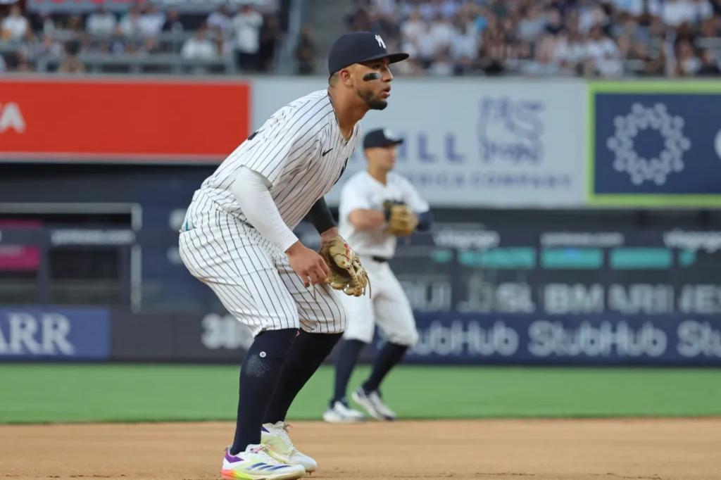 Yankees trade Oswald Peraza to Angels in end to failed Bronx stint