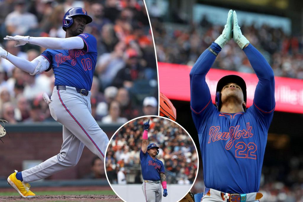 Juan Soto, Mets comeback to sweep Giants for seventh straight win