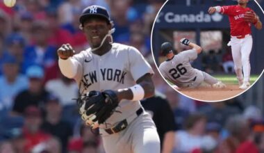 Aaron Boone's latest update on DJ LeMahieu-Jazz Chisholm infield saga