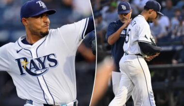 Rays send down former top pitching prospect Taj Bradley after disastrous start