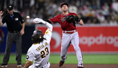 Nick Ahmed, Diamondbacks vs. Padres...