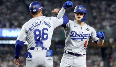 Dodgers place Kiké Hernández on IL, call up James Outman