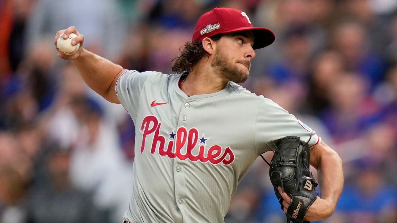 Phillies' Aaron Nola throws live BP, could make rehab start next week