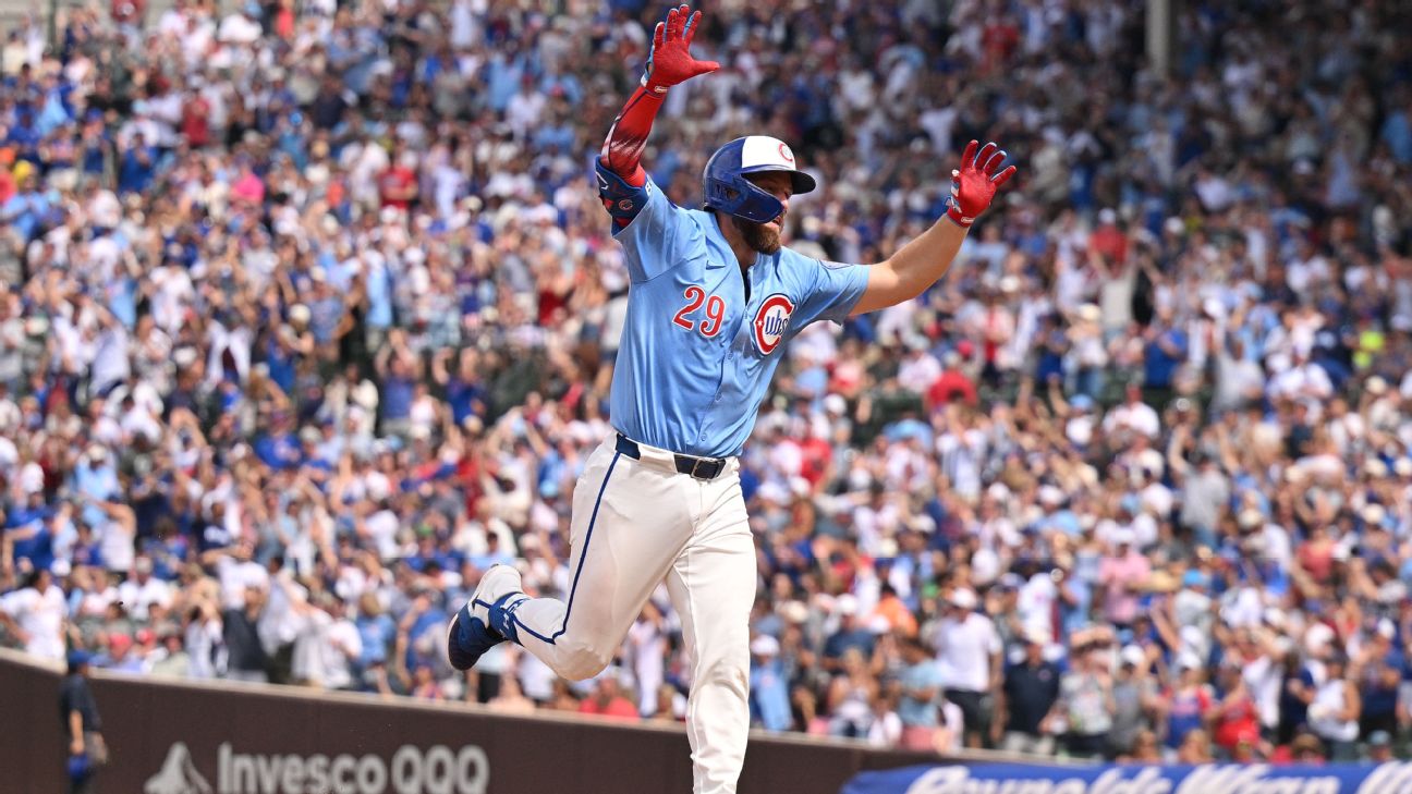 Cubs hit franchise record eight home runs, rout Cardinals