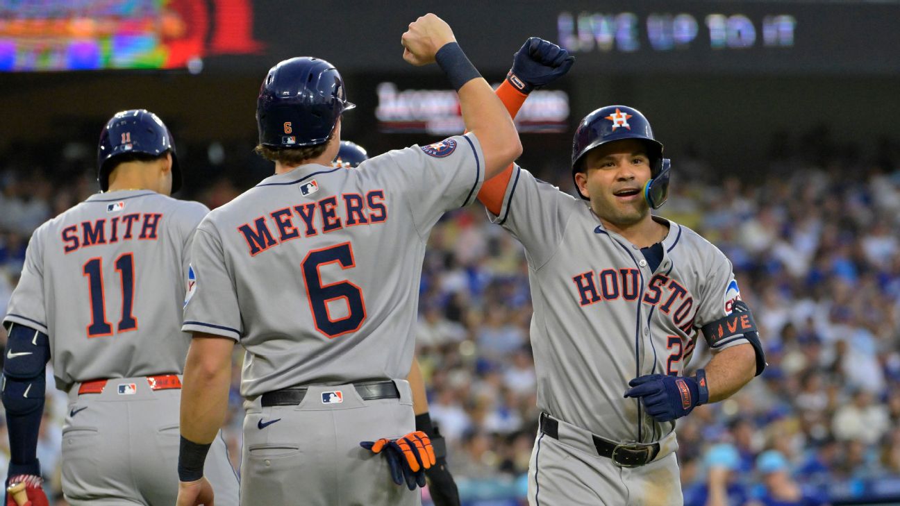 Astros drub Dodgers by 17 in L.A.'s worst loss at Dodger Stadium