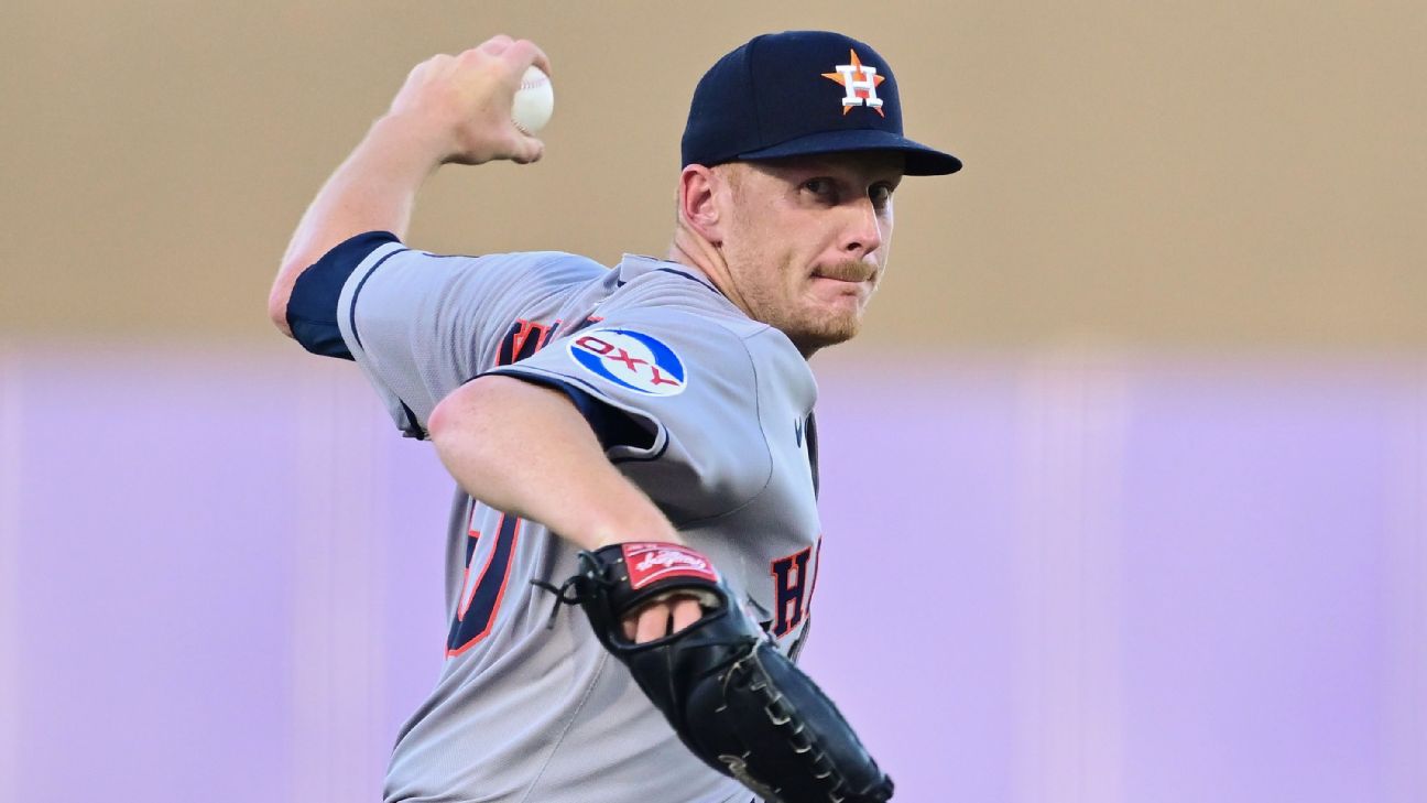 Astros' Brandon Walter placed on IL with elbow inflammation