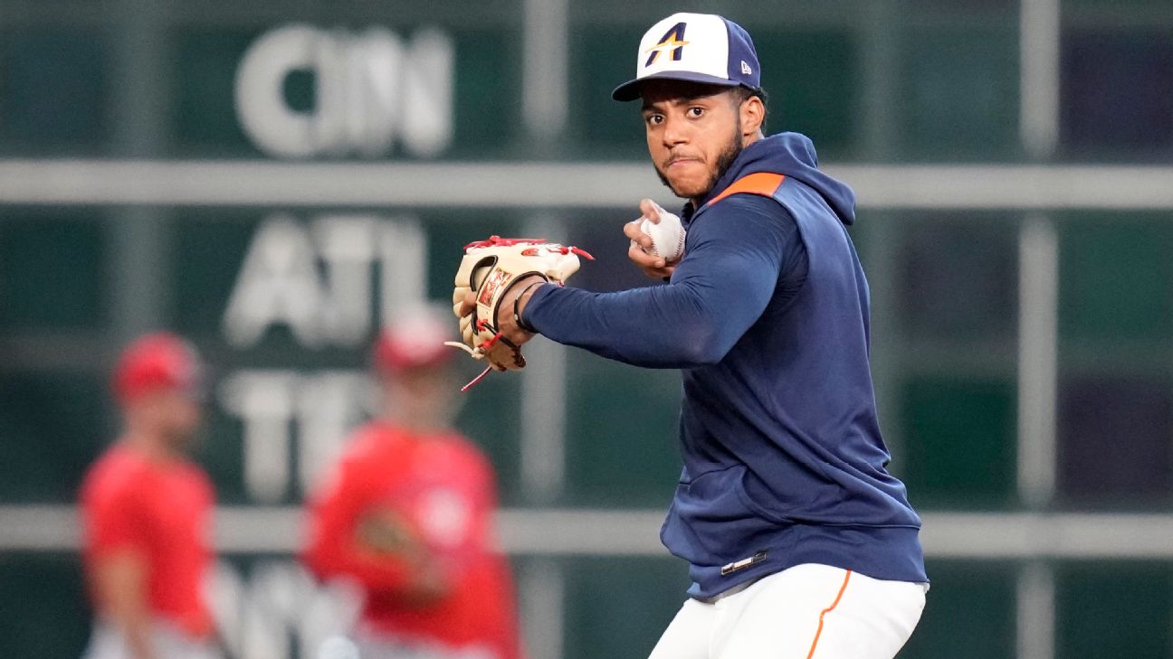 Astros' Jeremy Peña (rib fracture) to begin rehab assignment