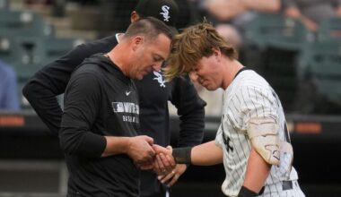 White Sox 2B Chase Meidroth takes pitch off thumb; X-rays clear