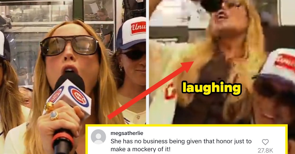 Alex Cooper Booed At Wrigley Field For Performance