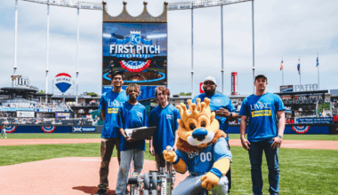 Grand Slam! UMKC Students Help Build a Robot to Throw Royals First Pitch | University of Missouri