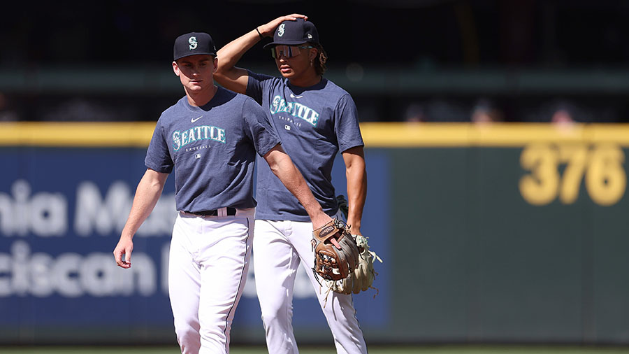 Seattle Mariners AquaSox Colt Emerson Tai Peete Everett farm system prospects...