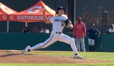 Top 2025 MLB Draft prospect throws 100 mph at high school event