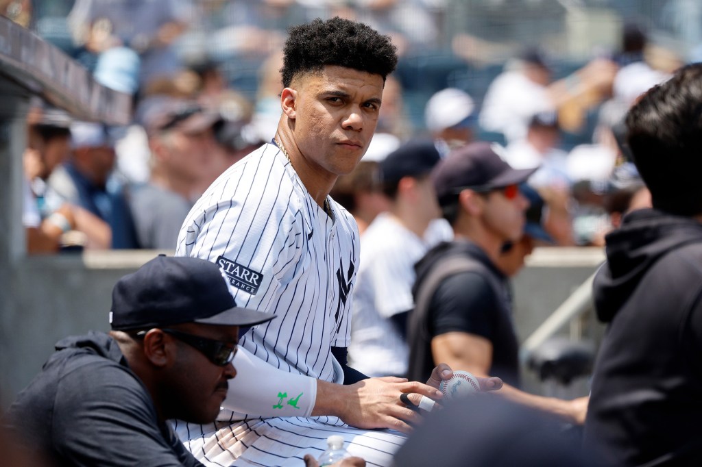Juan Soto is pictured during a July 6 game against the Red Sox.