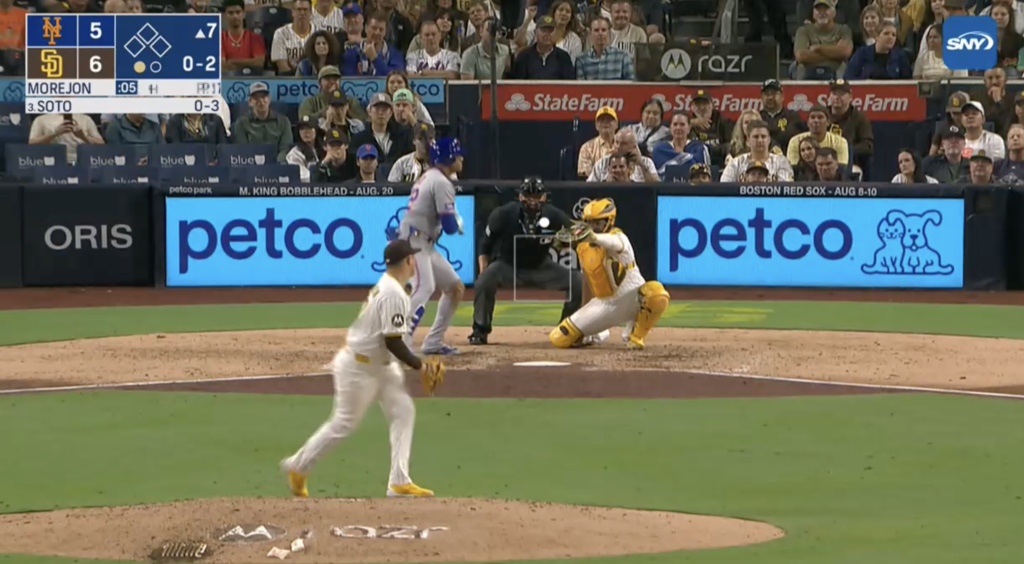 Announcers incredulous over Juan Soto strikeout: 'No, no, no!'