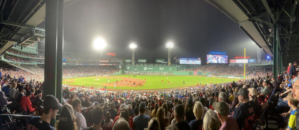 Fenway Park. Grandstand. August 25, 2023.