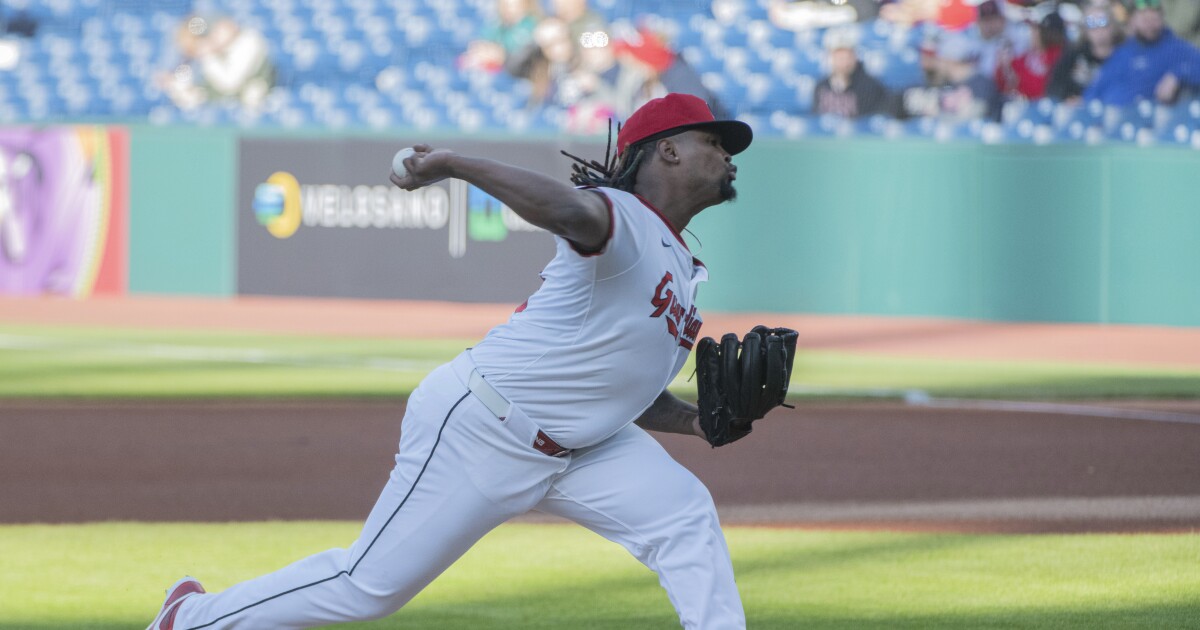 Guardians pitcher under investigation