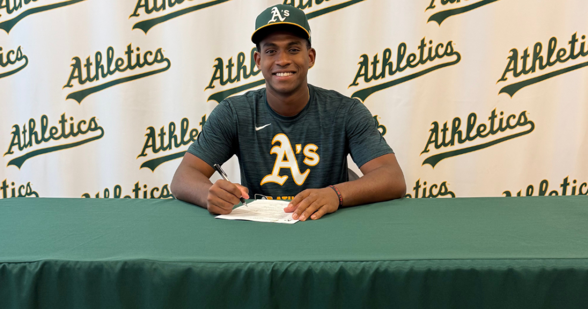 La Salle High School graduate Devin Taylor signs with the Athletics