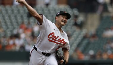 Tomoyuki Sugano throws 6 sharp innings, Tyler O'Neill homers again to help Orioles beat Rockies 5-1
