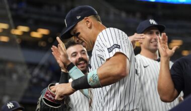 Yankees' Aaron Judge makes 3 outstanding catches, robs Cubs' Pete Crow-Armstrong of home run