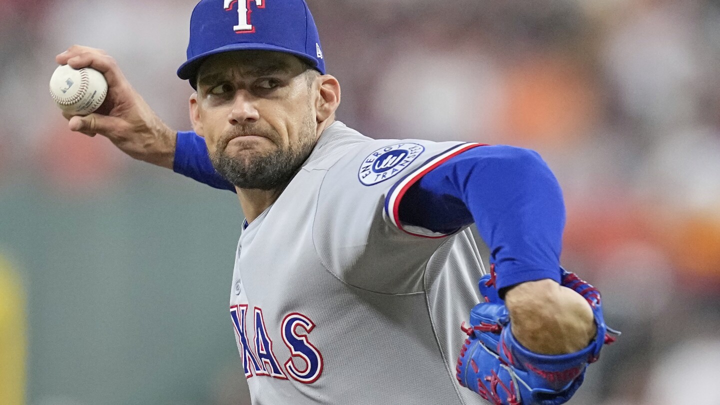 Rangers' Nathan Eovaldi scheduled to make first second-half start Friday against Braves