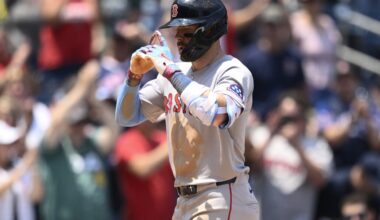Story homers as part of 4-hit day to help Red Sox rout Nationals