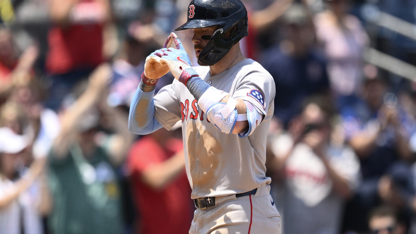 Story homers as part of 4-hit day to help Red Sox rout Nationals