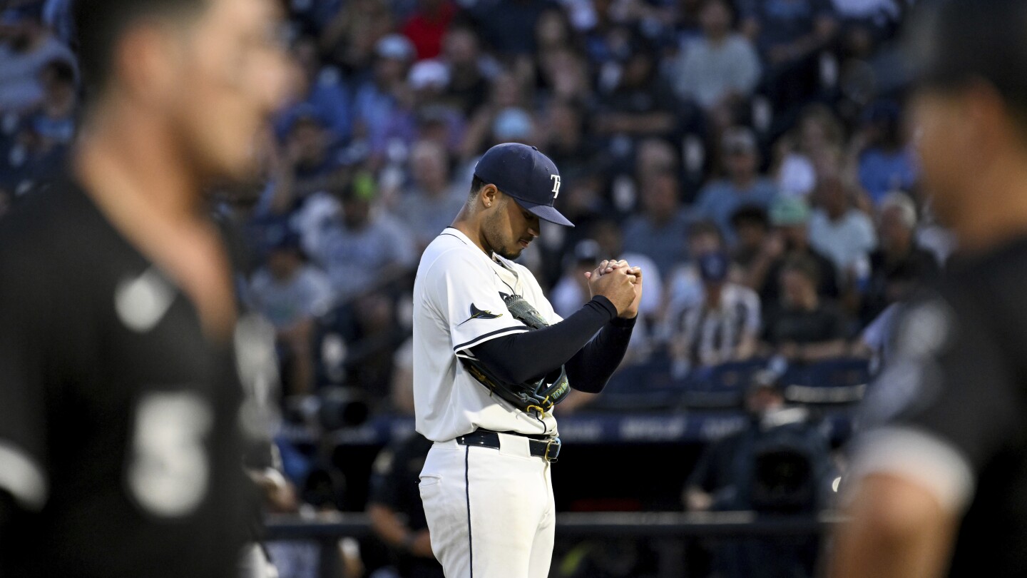 Rays option Taj Bradley to Triple-A Durham after poor start