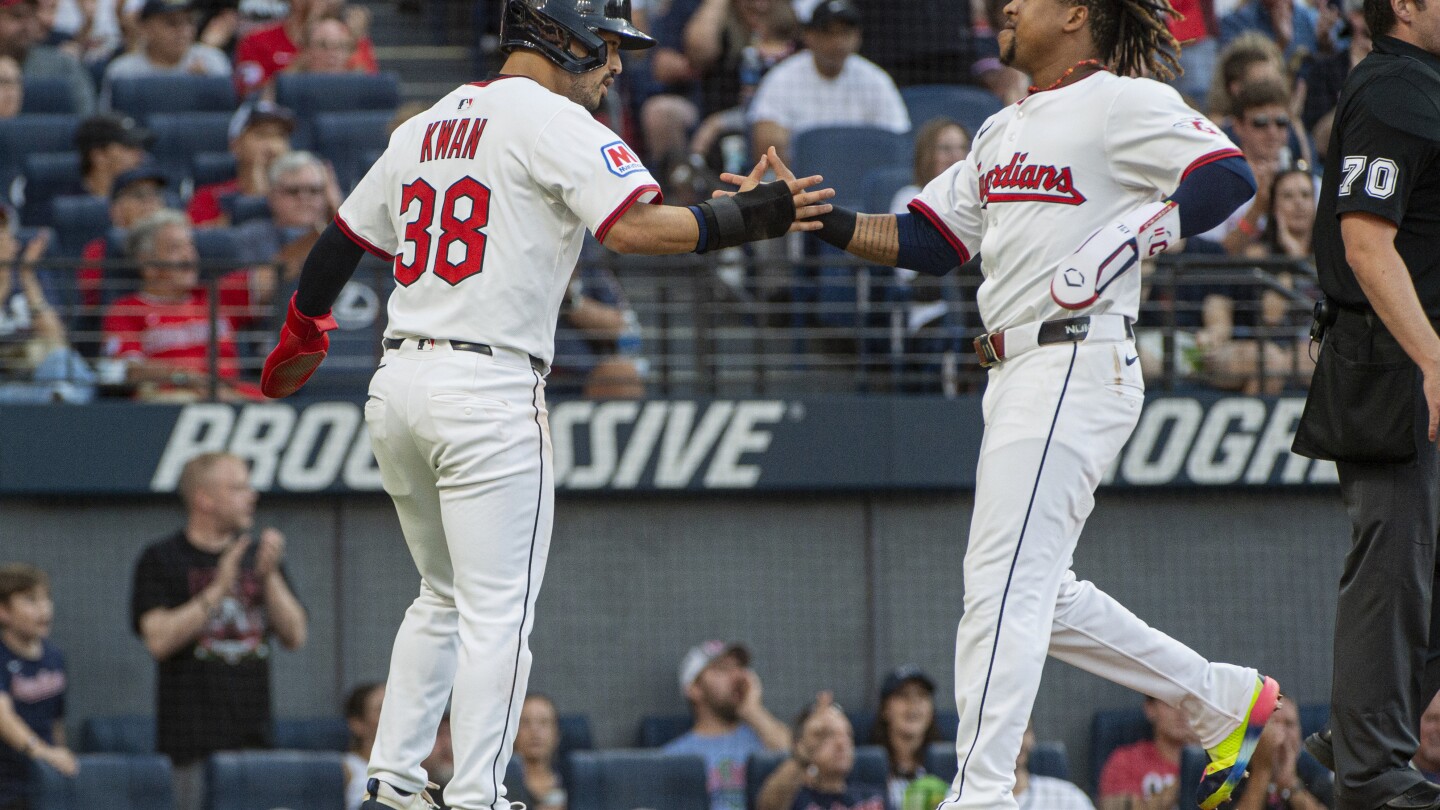 Kwan's go-ahead single in 8th sends surging Guardians to 3-2 win over Orioles
