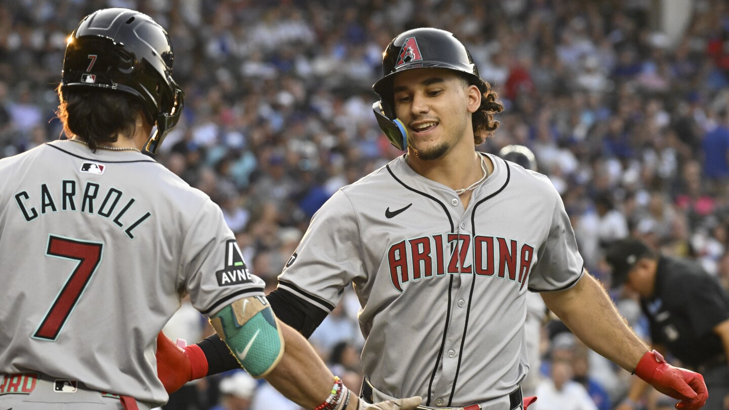Diamondbacks demote outfielder Alek Thomas to Triple-A, promote infielder Blaze Alexander