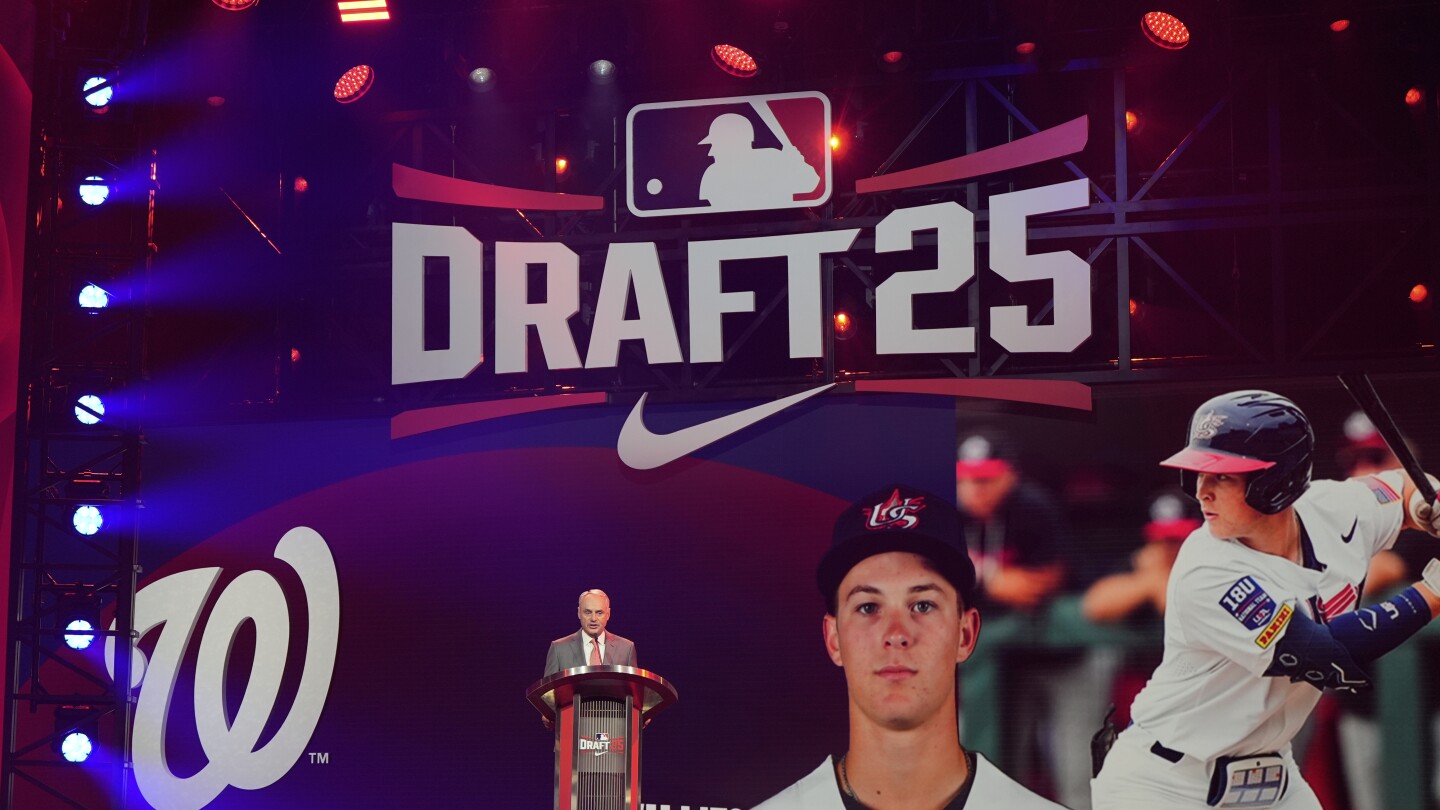 MLB draft: Nats take high school SS Eli Willits first overall