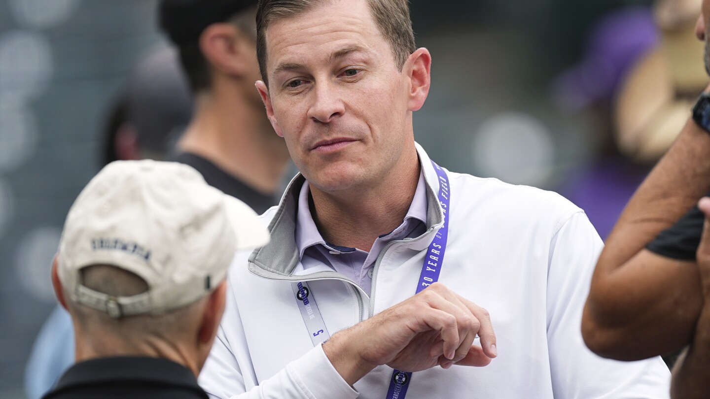 Rockies promote owner Dick Monfort's son to leadership role
