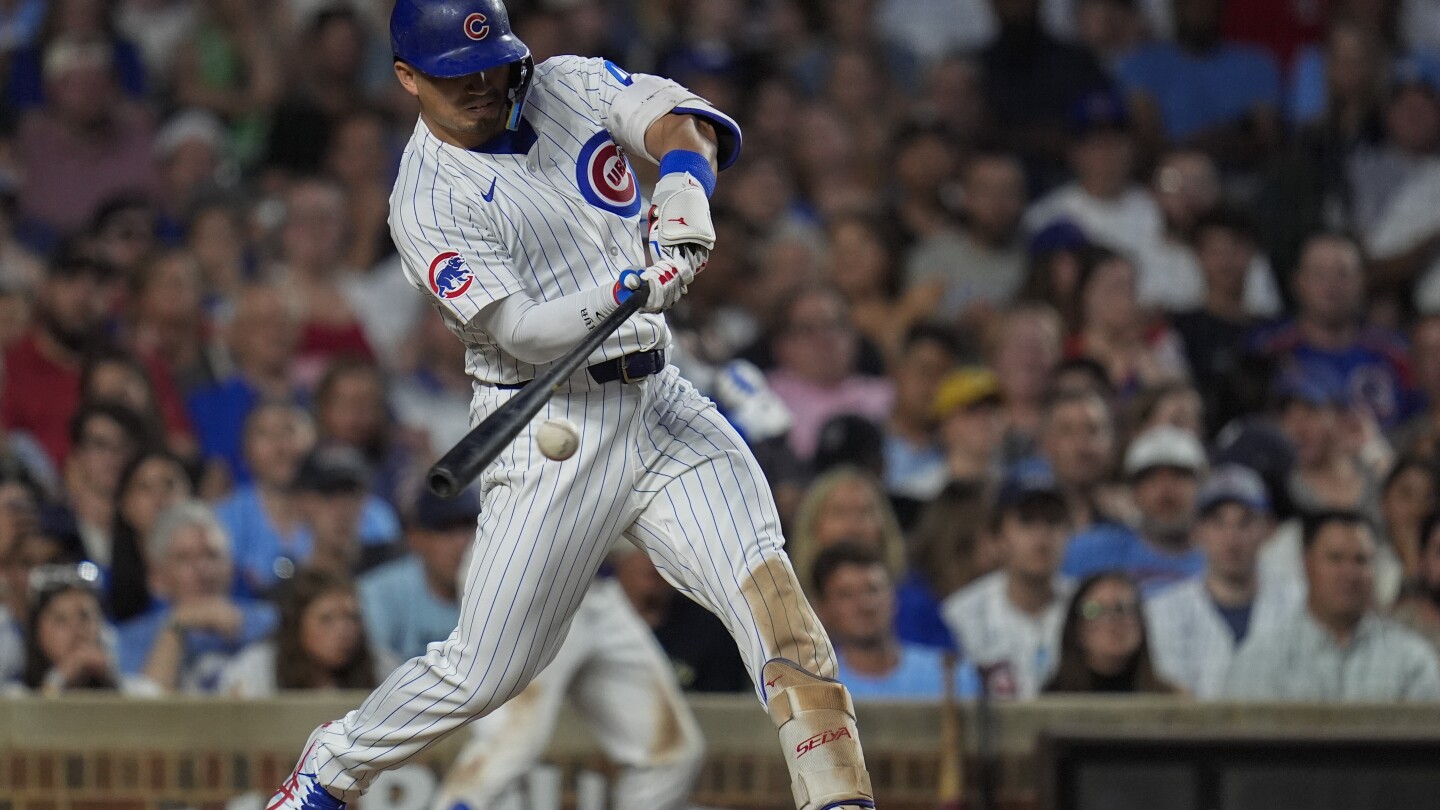 Crow-Armstrong and Suzuki lead Imanaga, Cubs to 5-4 victory over Guardians