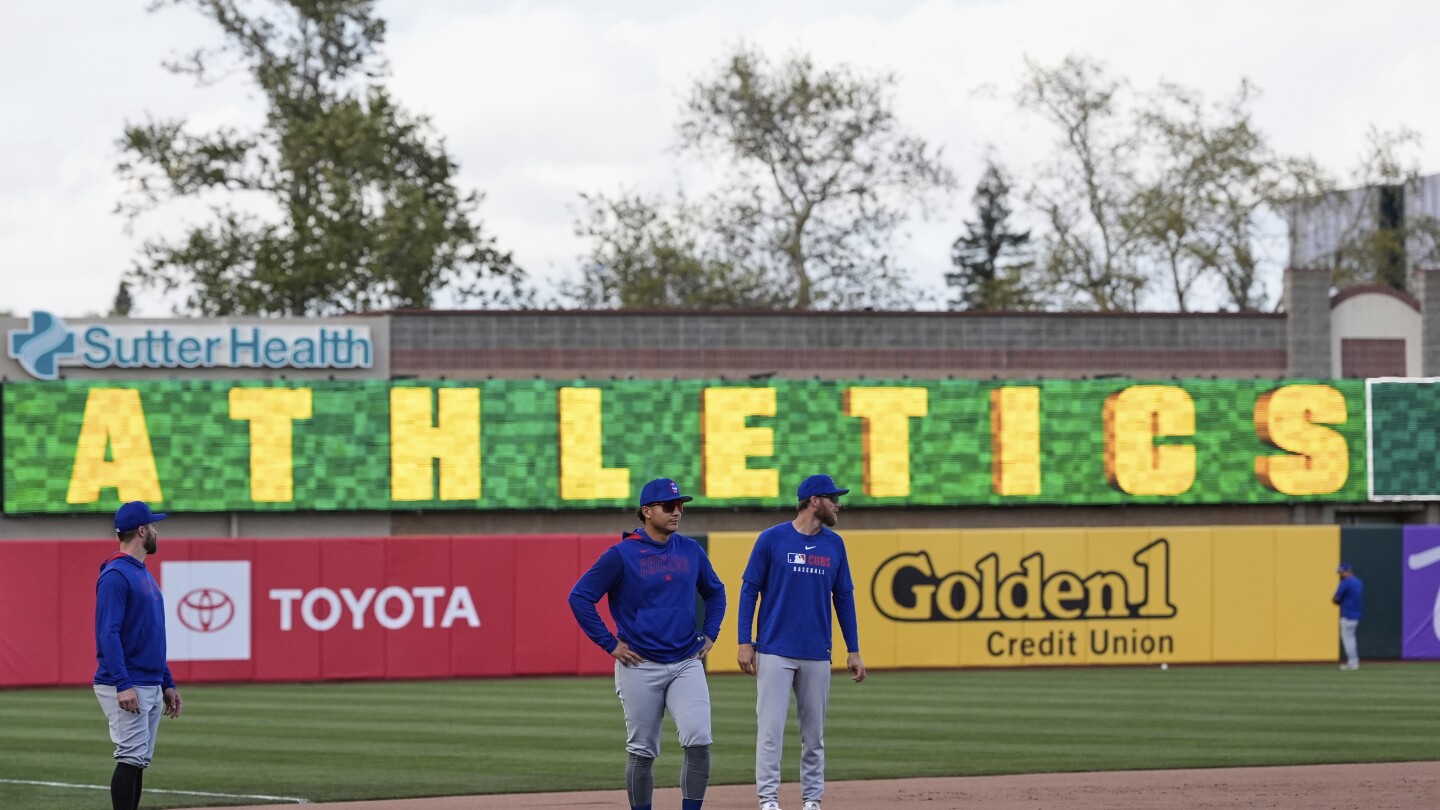 Athletics bat boy Stewart Thalblum takes down drone in left field