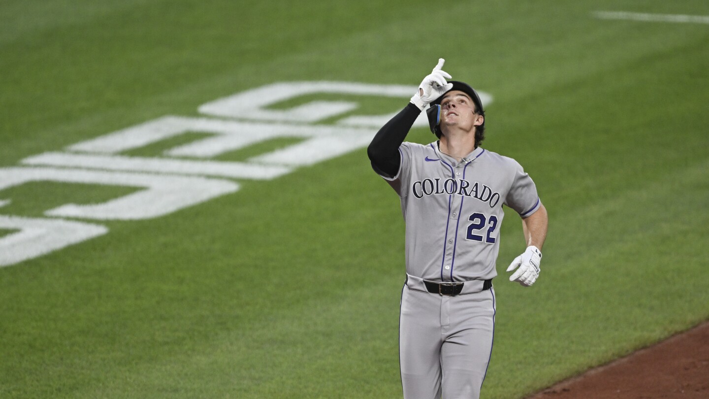Tovar's homer in 8th inning propels Rockies past Orioles 6-5 for Colorado's 5th win in 7 games