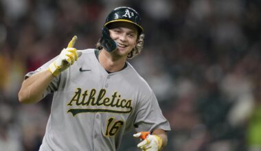 Nick Kurtz of Athletics homers 4 times vs. Astros, a first for MLB rookie
