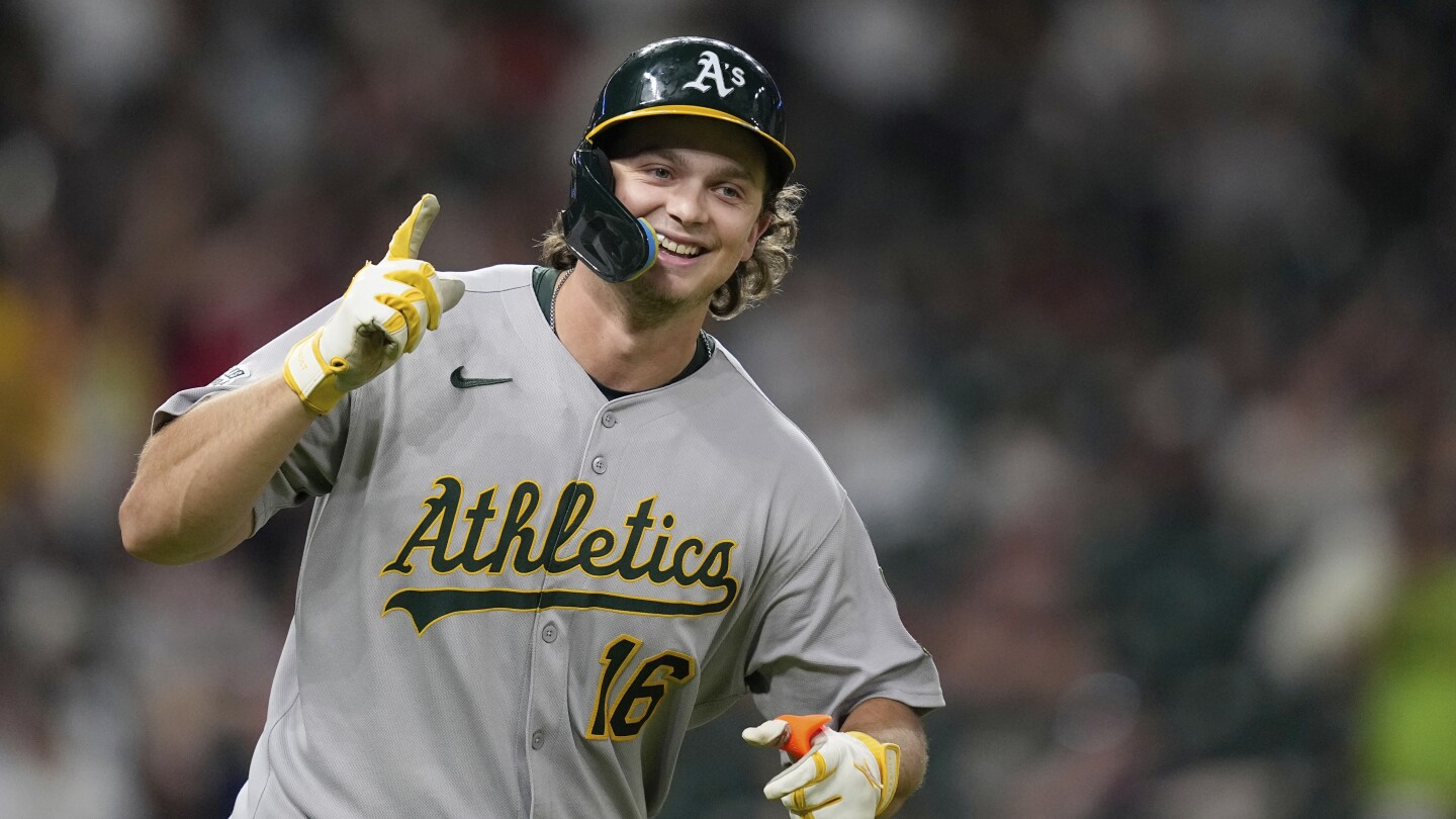Nick Kurtz of Athletics homers 4 times vs. Astros, a first for MLB rookie