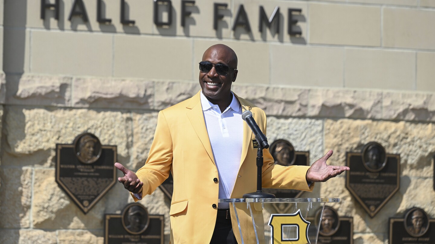 Barry Bonds is at peace with his legacy as he enters the Pittsburgh Pirates Hall of Fame