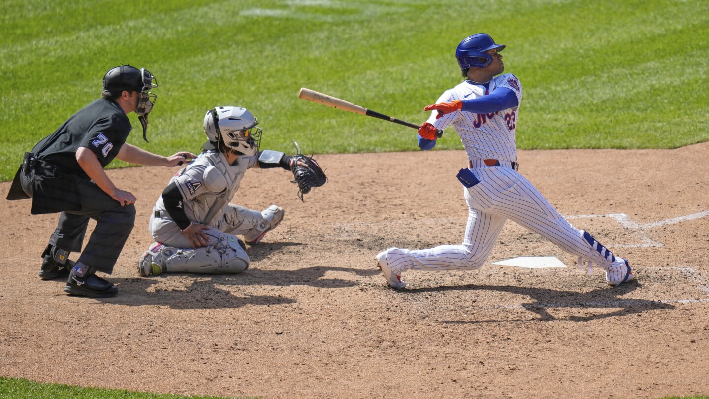 Juan Soto hits his first homers at Citi Field with the Mets, but D-Backs win 4-2