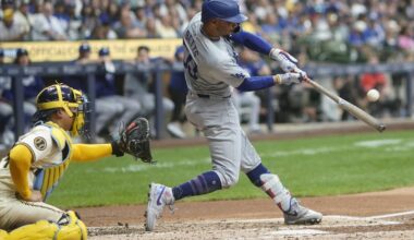 Mookie Betts homers in return as Dodgers beat the Brewers