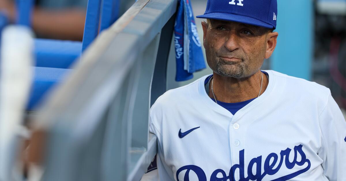 Dodgers coach Dino Ebel's eldest son learned lessons from the pros
