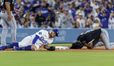 Dodgers third baseman Max Muncy heads to IL with left knee bone bruise