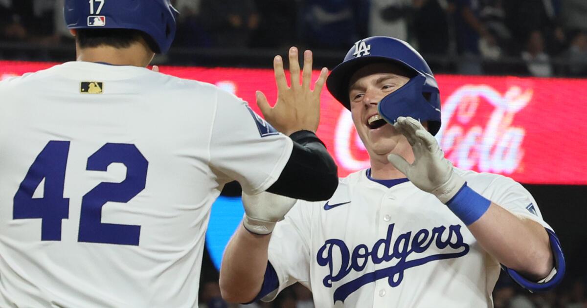 Dodgers continue Jackie Robinson Day dominance on Will Smith homer